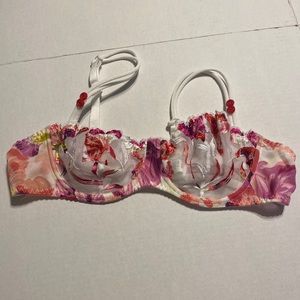 NWOT Aubade floral bra